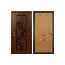 Входная металлическая дверь Лекс Спартак Cisa Дуб натуральный (панель №15)