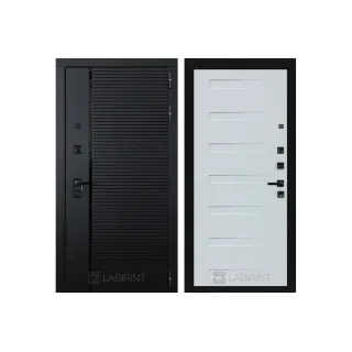 Входная дверь PIANO 14 - Дуб кантри белый горизонтальный