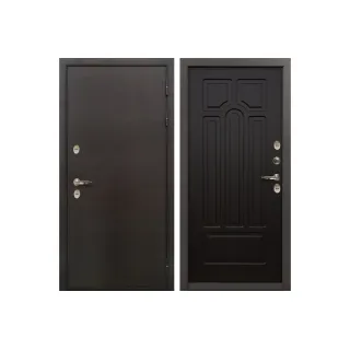 Входная металлическая дверь с терморазрывом Лекс Термо Сибирь 3К Венге (панель №32)